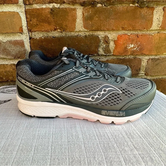 Saucony Everun Echelon 7 Slate Pink Size 10.5 - Picture 2 of 10